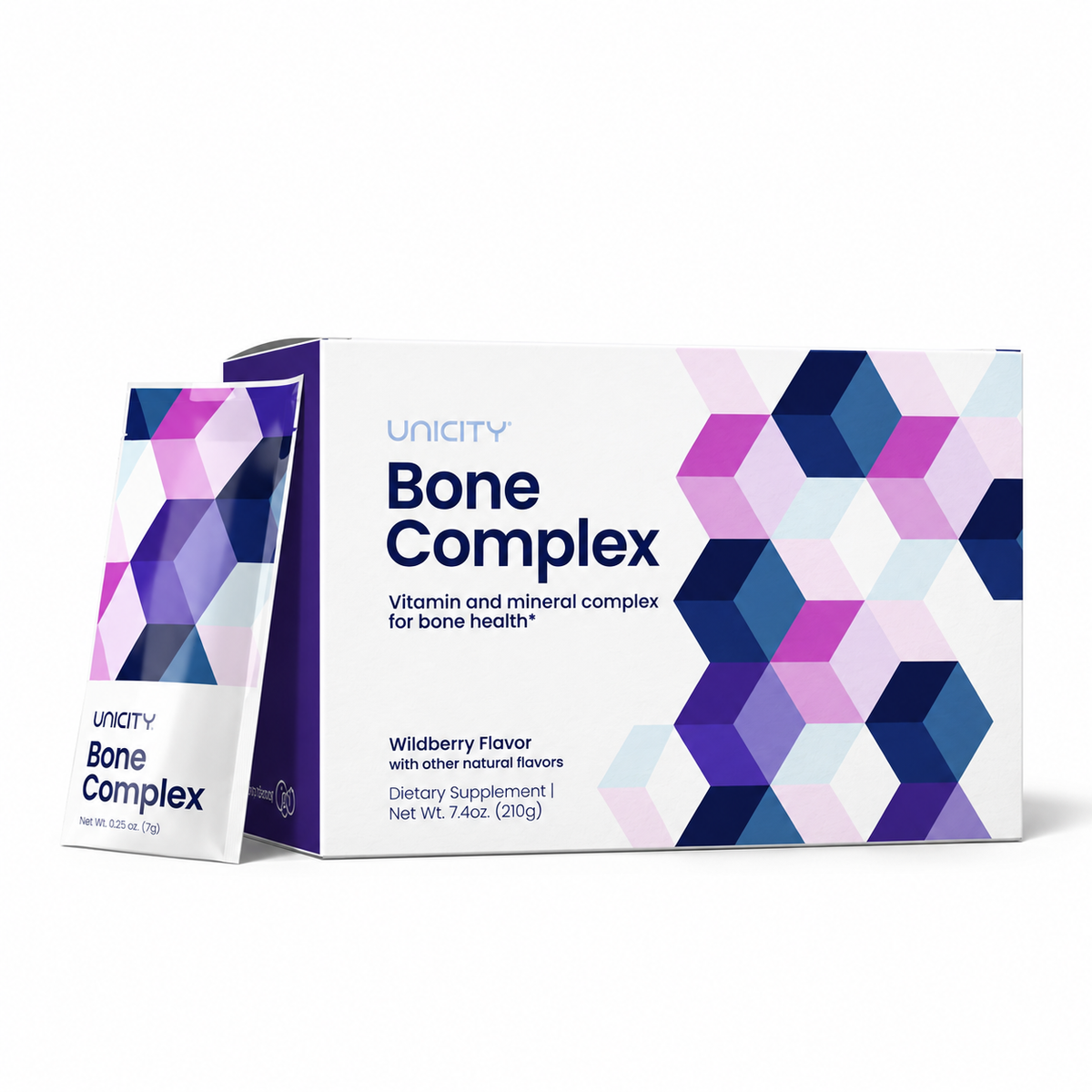 يونيستي بون كومبلكس | 30 ظرف – نكهة التوت البري المشكّل | Unicity Bone Complex