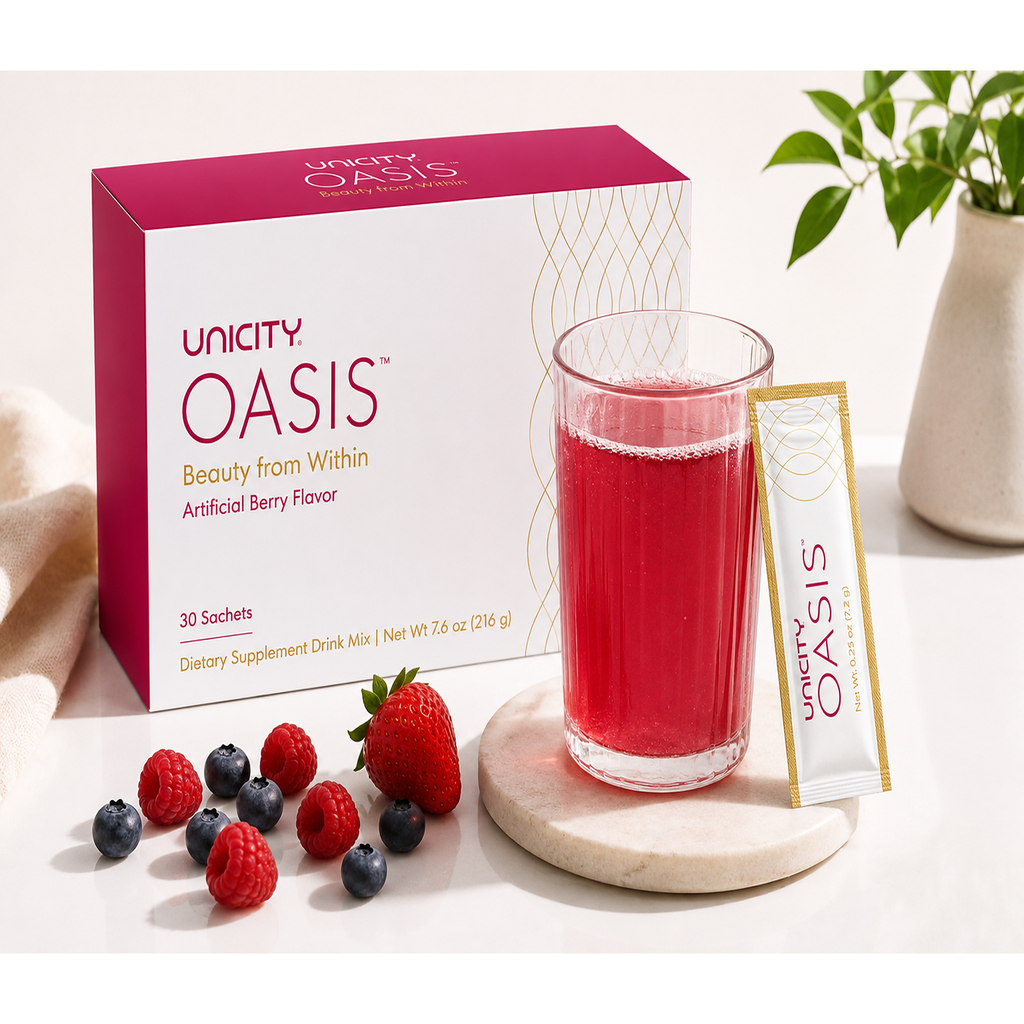 يونيستي أواسيس | 30 ظرف – نكهة التوت | Unicity Oasis