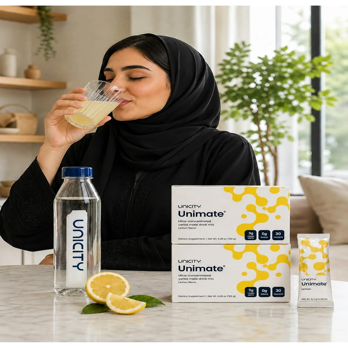 باقة يونيستي يونيميت التوفيرية | علبتين – 60 ظرف | اختر نكهتك – Unicity Unimate Bundle