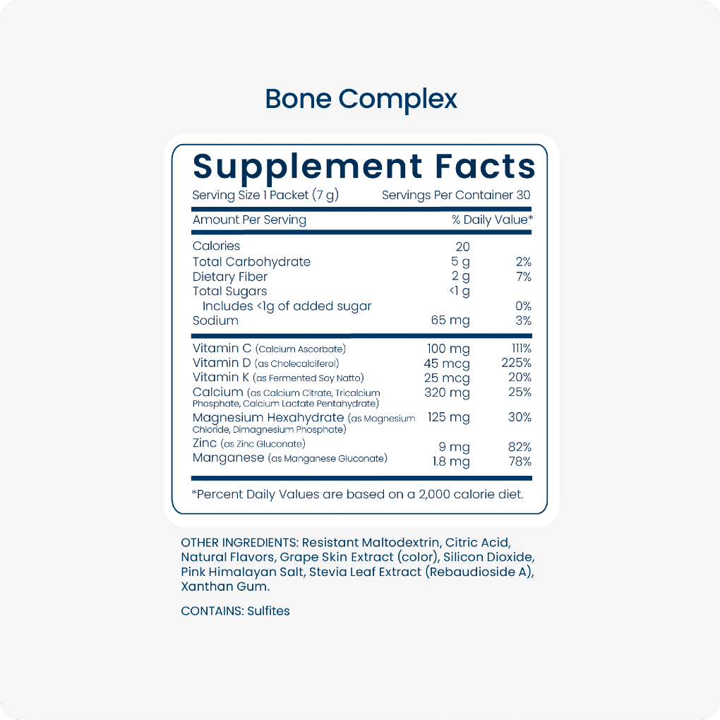 يونيستي بون كومبلكس | 30 ظرف – نكهة التوت البري المشكّل | Unicity Bone Complex