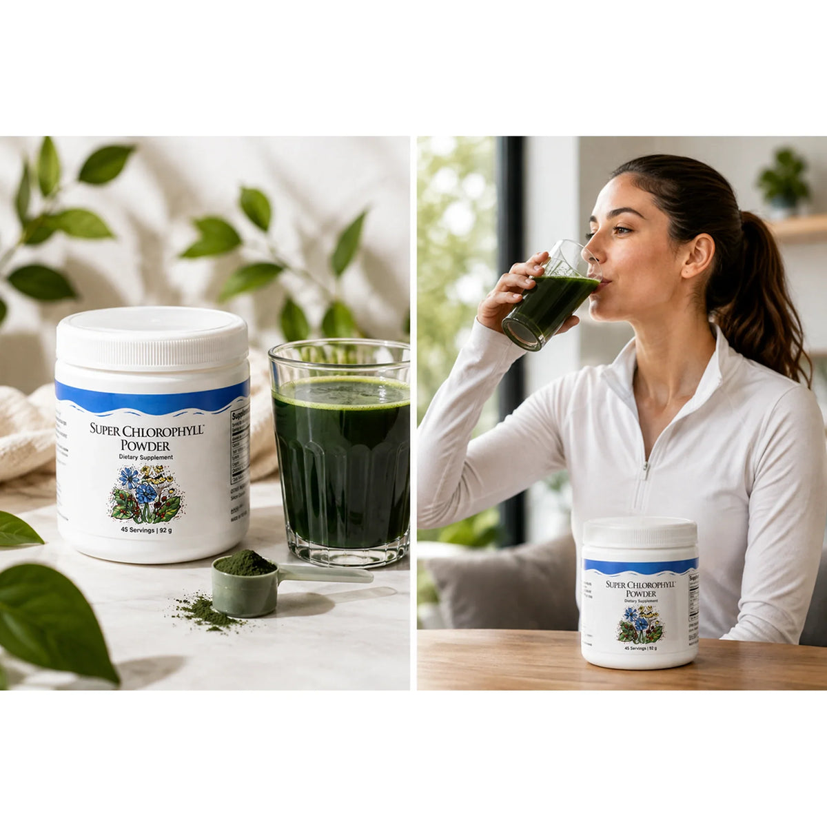 يونيستي سوبر كلوروفيل بودرة | 45 حصة – Unicity Super Chlorophyll Powder