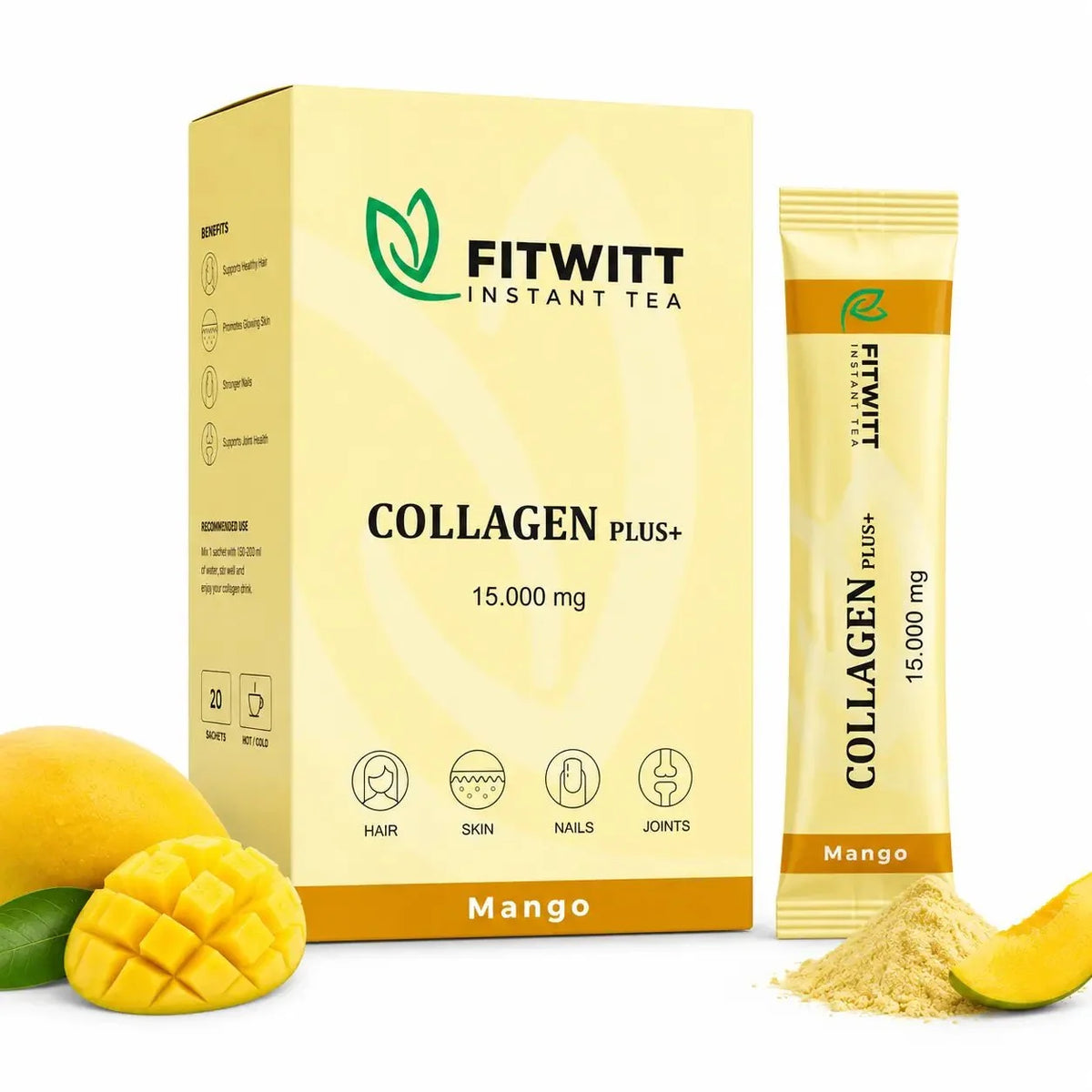 كولاجين بلس (Collagen Plus) بتركيز 15,000 ملج